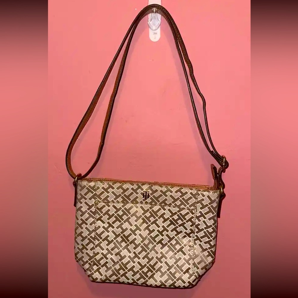 Patterned Tommy Hilfiger Shoulder Bag